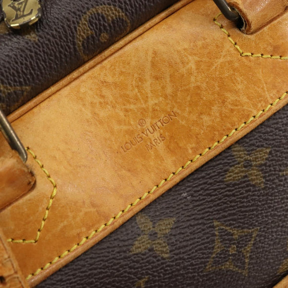 LOUIS VUITTON Monogram Deauville Hand Bag M47270 LV Auth BA12418