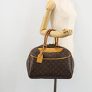 LOUIS VUITTON Monogram Deauville Hand Bag M47270 LV Auth BA12418-26