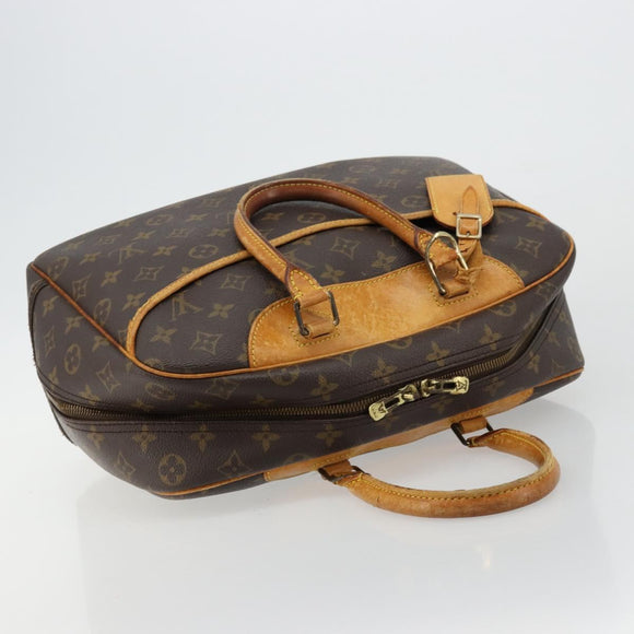 LOUIS VUITTON Monogram Deauville Hand Bag M47270 LV Auth BA12418