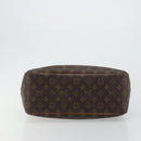 LOUIS VUITTON Monogram Deauville Hand Bag M47270 LV Auth BA12418-5