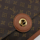 LOUIS VUITTON Monogram Raspail Shoulder Bag M51372 LV Auth BA12420-18