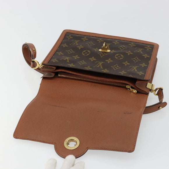 LOUIS VUITTON Monogram Raspail Shoulder Bag M51372 LV Auth BA12420