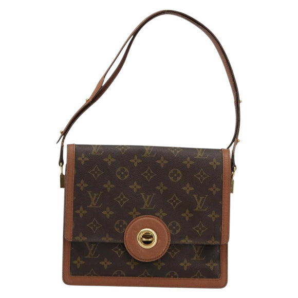 LOUIS VUITTON Monogram Raspail Shoulder Bag M51372 LV Auth BA12420