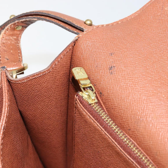 LOUIS VUITTON Monogram Raspail Shoulder Bag M51372 LV Auth BA12420