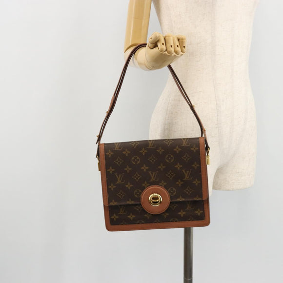 LOUIS VUITTON Monogram Raspail Shoulder Bag M51372 LV Auth BA12420