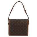 LOUIS VUITTON Monogram Raspail Shoulder Bag M51372 LV Auth BA12420-2