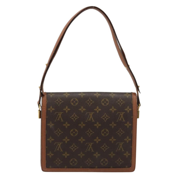LOUIS VUITTON Monogram Raspail Shoulder Bag M51372 LV Auth BA12420