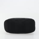 Salvatore Ferragamo Hand Bag Nylon Black Gold Auth BA12422-5
