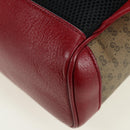 GUCCI Micro GG Supreme Doraemon Backpack PVC Beige Gold 647816 Auth BA12426M-16
