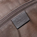 GUCCI GG Canvas Shoulder Bag Nylon Outlet Brown Gold 272351 Auth BA12428-17