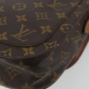 LOUIS VUITTON Monogram Saint Cloud GM Shoulder Bag M51242 LV Auth BA12436-16