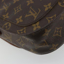 LOUIS VUITTON Monogram Saint Cloud GM Shoulder Bag M51242 LV Auth BA12436-17