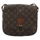 LOUIS VUITTON Monogram Saint Cloud GM Shoulder Bag M51242 LV Auth BA12436-13