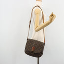 LOUIS VUITTON Monogram Saint Cloud GM Shoulder Bag M51242 LV Auth BA12436-26