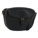 LOUIS VUITTON Epi Jeune Fille MM Shoulder Bag Black M52152 LV Auth BA12440-1