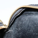 LOUIS VUITTON Epi Jeune Fille MM Shoulder Bag Black M52152 LV Auth BA12440-23