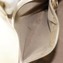 FENDI Hand Bag Patent leather Ivory Gold Auth BA12442A-22