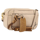 Chloe Shoulder Bag Leather Pink Gold Auth BA12443A-1