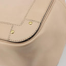 Chloe Shoulder Bag Leather Pink Gold Auth BA12443A-17
