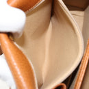 BALLY Shoulder Bag Leather Brown Gold Auth BA12445A-12