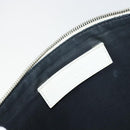 BALENCIAGA Clutch Bag Leather White Silver 485110 Auth BA12446-10