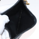 CHANEL Handtasche Umhängetasche Lackleder Schwarz Gold CC Auth BA12450-21