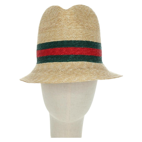 GUCCI Strohhut S Beige Auth BA12455M
