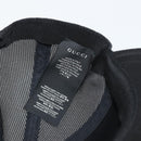GUCCI GG Canvas Web Sherry Line Baseball Cap Nylon XL Black 200035 Auth BA12456A-17