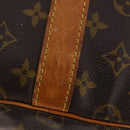LOUIS VUITTON Monogram Keepall Bandouliere 55 Boston Bag M41414 LV Auth BA12457-15