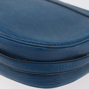 LOUIS VUITTON Epi Jeune Fille MM Shoulder Bag Toledo Blue M52155 LV Auth BA12461-17