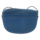 LOUIS VUITTON Epi Jeune Fille MM Shoulder Bag Toledo Blue M52155 LV Auth BA12461-2