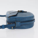 LOUIS VUITTON Epi Jeune Fille MM Shoulder Bag Toledo Blue M52155 LV Auth BA12461-4