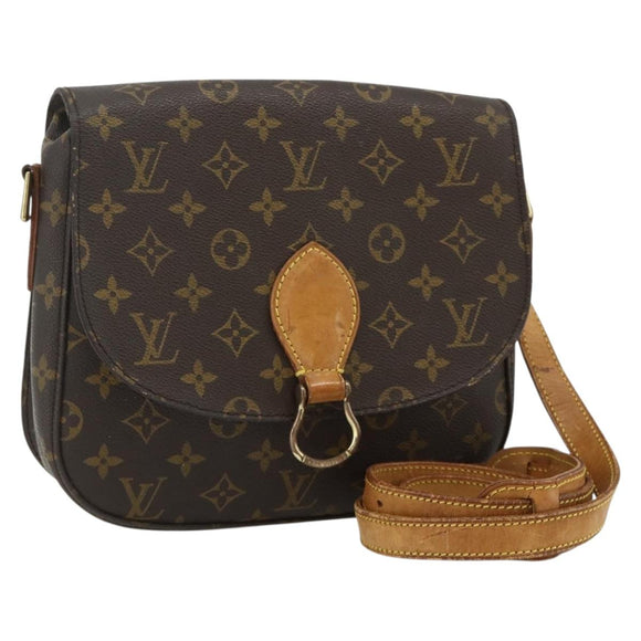LOUIS VUITTON Monogram Saint Cloud GM Shoulder Bag M51242 LV Auth BA12462