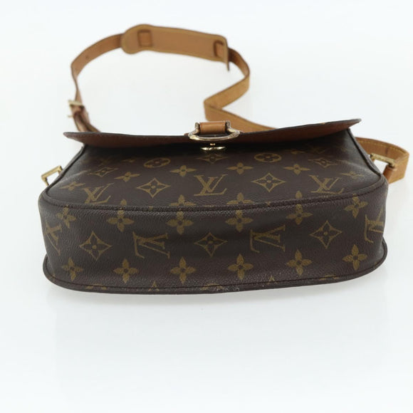 LOUIS VUITTON Monogram Saint Cloud GM Shoulder Bag M51242 LV Auth BA12462
