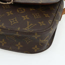 LOUIS VUITTON Monogram Saint Cloud GM Shoulder Bag M51242 LV Auth BA12462-15