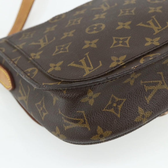 LOUIS VUITTON Monogram Saint Cloud GM Shoulder Bag M51242 LV Auth BA12462