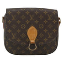 LOUIS VUITTON Monogram Saint Cloud GM Shoulder Bag M51242 LV Auth BA12462-13