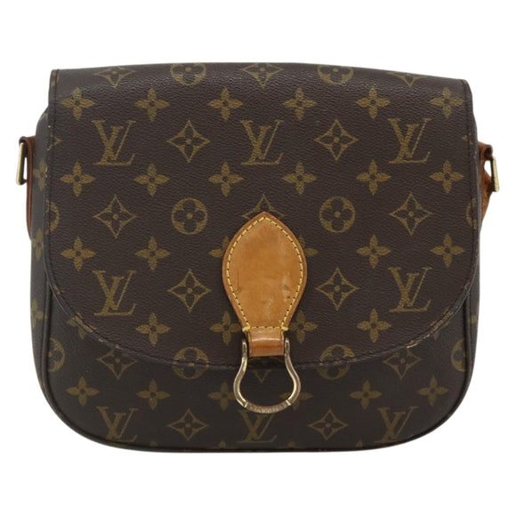 LOUIS VUITTON Monogram Saint Cloud GM Shoulder Bag M51242 LV Auth BA12462