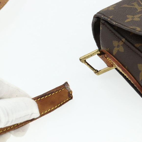 LOUIS VUITTON Monogram Saint Cloud GM Shoulder Bag M51242 LV Auth BA12462