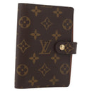 LOUIS VUITTON Monogram Agenda PM Day Planner Cover R20005 LV Auth BA12468A-1