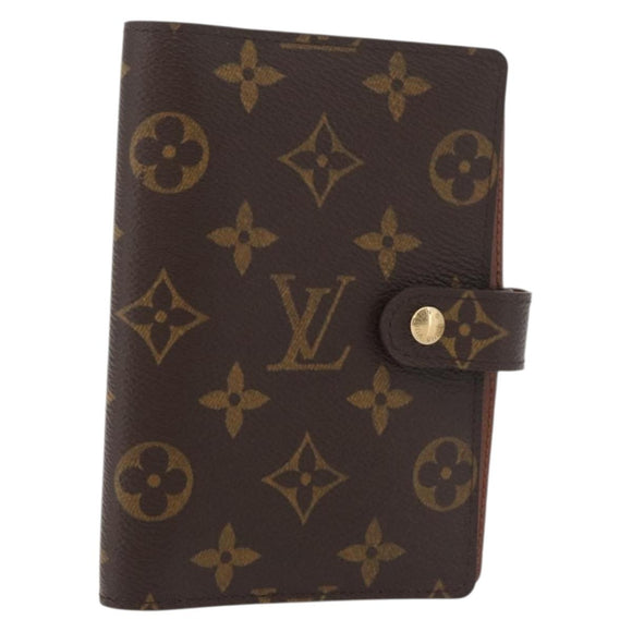 LOUIS VUITTON Monogram Agenda PM Day Planner Cover R20005 LV Auth BA12468A