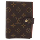 LOUIS VUITTON Monogram Agenda PM Day Planner Cover R20005 LV Auth BA12468A-13