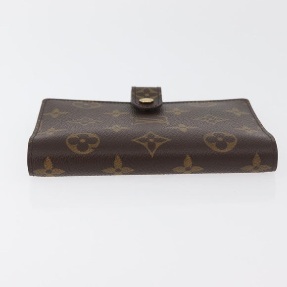 LOUIS VUITTON Monogram Agenda PM Day Planner Cover R20005 LV Auth BA12468A