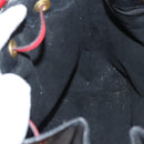 LOUIS VUITTON Epi Noe Shoulder Bag Bicolor Black Red M44017 LV Auth BA1247-19