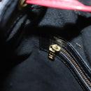 LOUIS VUITTON Epi Noe Shoulder Bag Bicolor Black Red M44017 LV Auth BA1247-21