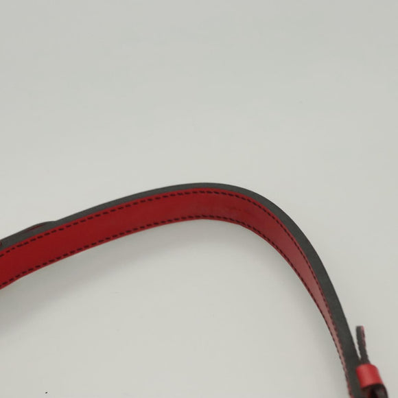 LOUIS VUITTON Epi Noe Shoulder Bag Bicolor Black Red M44017 LV Auth BA1247