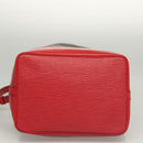 LOUIS VUITTON Epi Noe Shoulder Bag Bicolor Black Red M44017 LV Auth BA1247-5