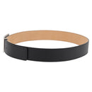 LOUIS VUITTON Ceinture Belt Leather 45.7"" Black LV Auth BA12472A-3