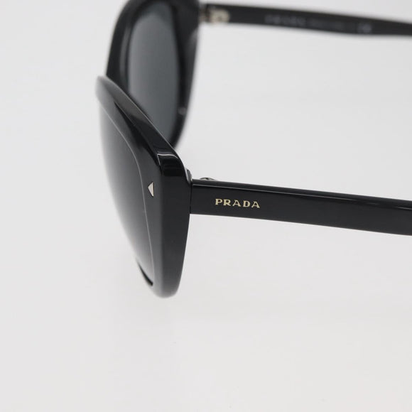 PRADA Sunglasses plastic Black Auth BA12474A