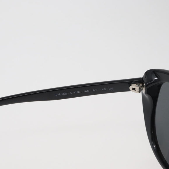 PRADA Sunglasses plastic Black Auth BA12474A
